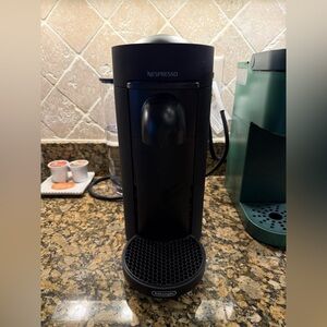 Nespresso VertuoPlus Coffee Maker and
Espresso Machine by DeLonghi Black Matte